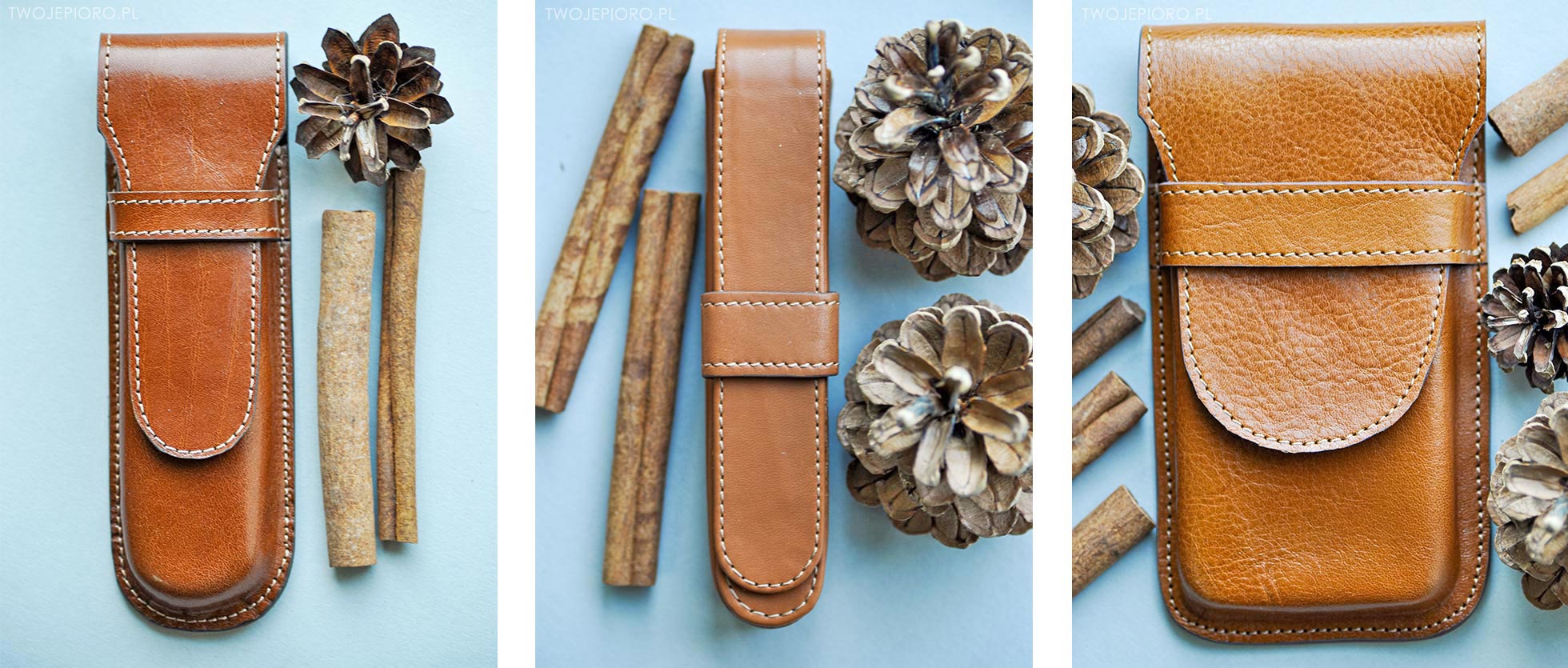 ETUI PIÓRNIKI SKÓRZANE LAMATO